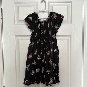 Cat & Jack/butterfly dress/size S (6/7)